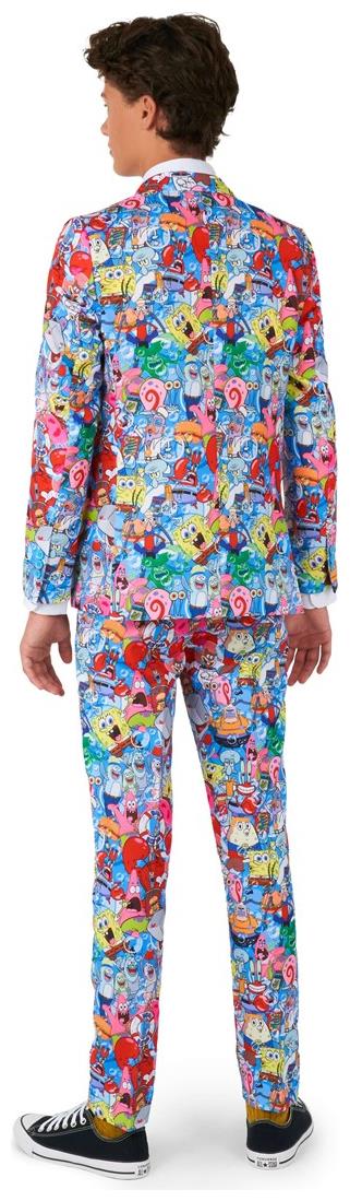 OppoSuits SpongeBob Teenage Boys Suits for Halloween Parties and Costume Events