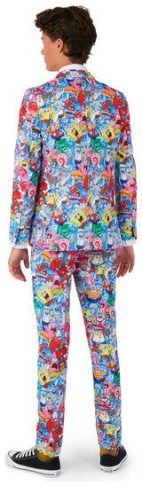 OppoSuits SpongeBob Teenage Boys Suits for Halloween Parties and Costume Events