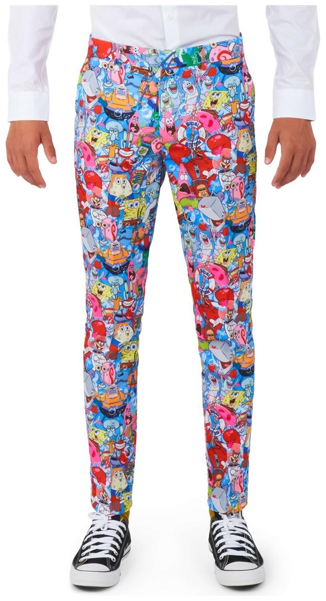OppoSuits SpongeBob Teenage Boys Suits for Halloween Parties and Costume Events