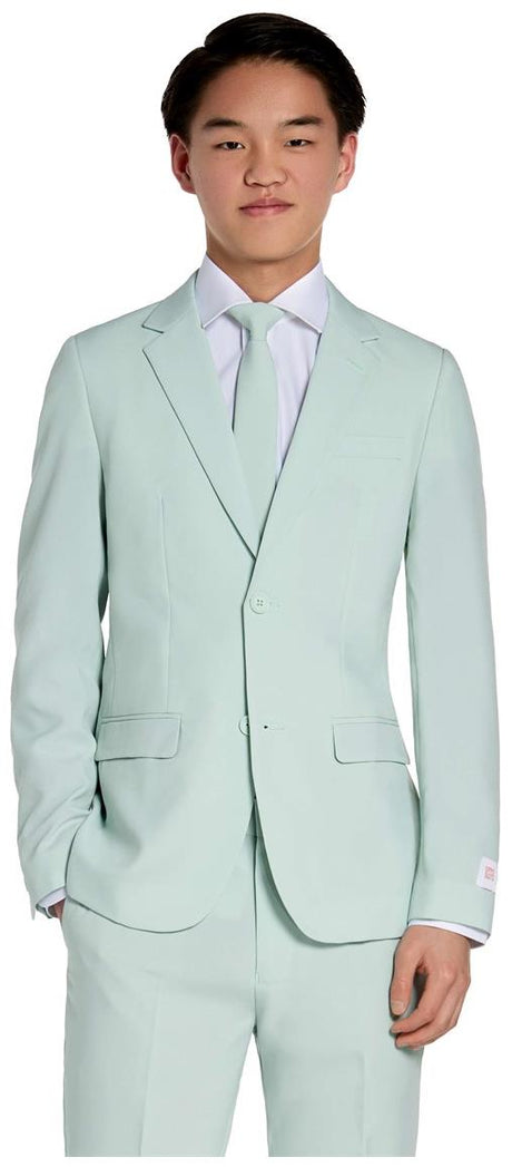 OppoSuits Teen Boys Magic Mint Suit for Weddings Proms and Formal Events