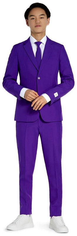 OppoSuits Teen Boys' Suits TEEN BOYS Purple Prince
