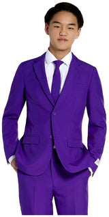 OppoSuits Teen Boys' Suits TEEN BOYS Purple Prince