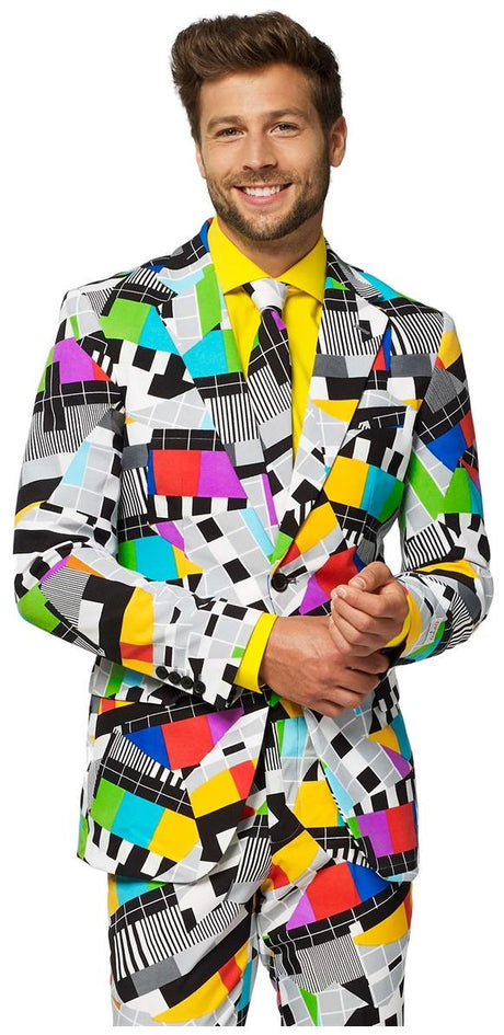 OppoSuits Men's Testival Suit for Parties Festivals and TV Show Celebrations