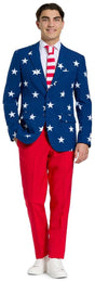 OppoSuits Men's Suits Stars and Stripes