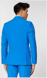 OppoSuits Blue Steel Men's Suit for Fashion Events Weddings and Special Occasions