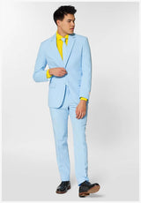 Stylish OppoSuits Men's Cool Blue Suit for Parties Weddings and Special Occasions