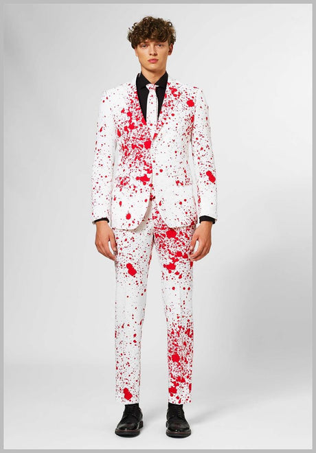 OppoSuits Bloody Harry Costume Suit for Halloween Parties Costume Events and Spooky Celebrations