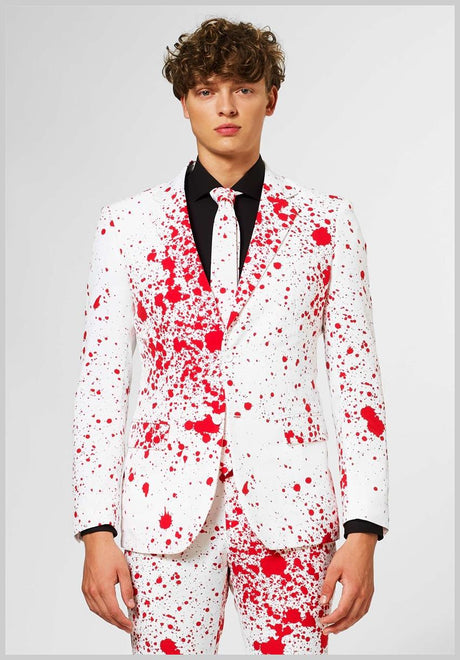OppoSuits Bloody Harry Costume Suit for Halloween Parties Costume Events and Spooky Celebrations