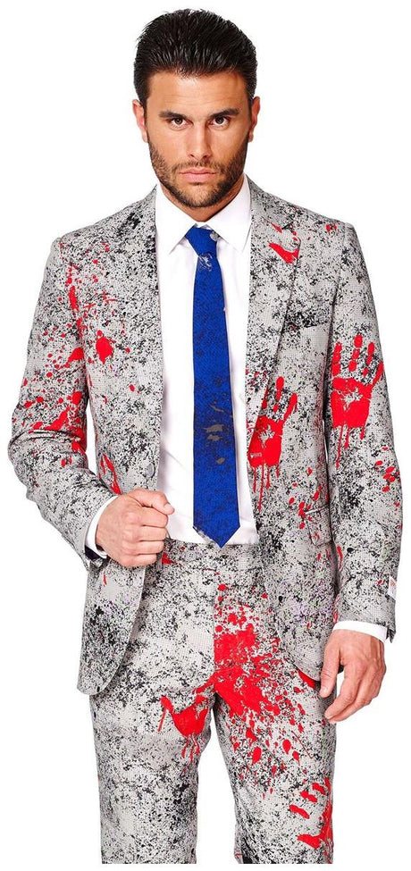 OppoSuits Zombie Suit for Halloween Costume Parties and Themed Events for Men