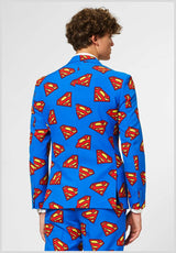 OppoSuits SupermanT Suit for Halloween Parties Dress Up Events and Comic Con