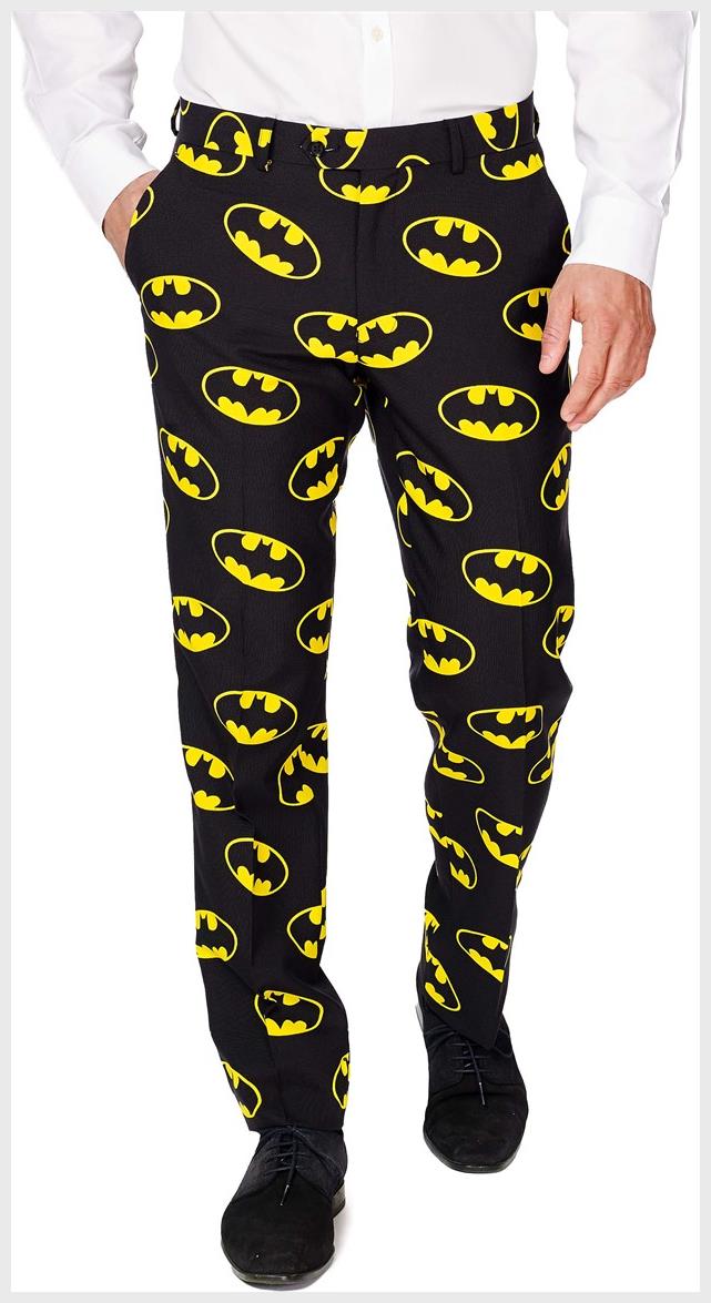 OppoSuits Mens Batman Costume Suit for Halloween Parties Superhero Events and Themed Celebrations