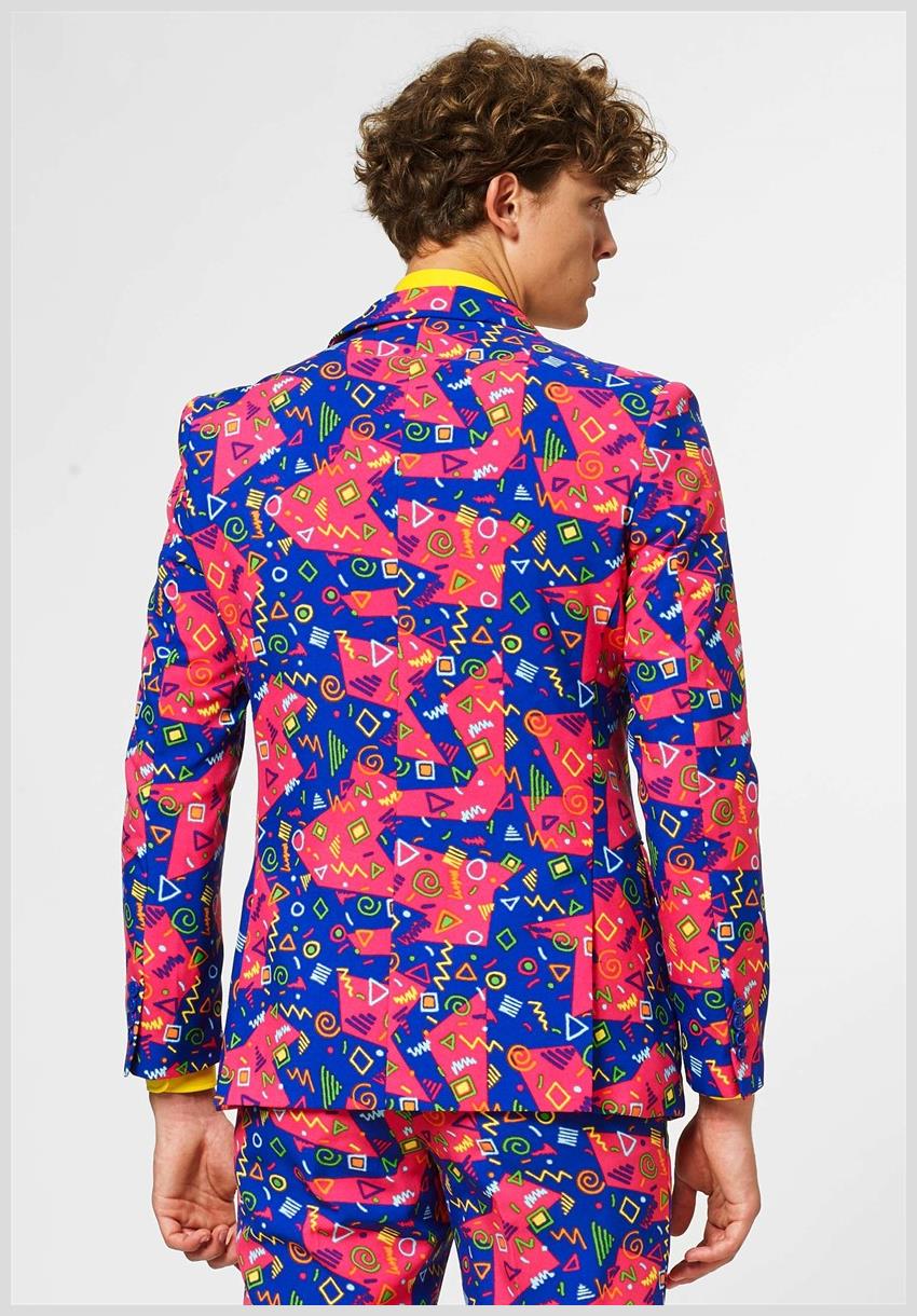 OppoSuits Fresh Prince Suit for 90's Theme Parties Halloween Celebrations and Costume Events