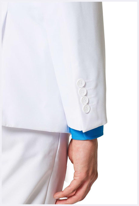 OppoSuits Men's Suits White Knight