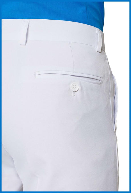 OppoSuits Men's Suits White Knight