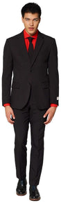 OppoSuits Men's Suits Black Knight