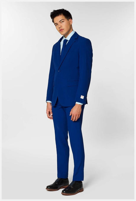 Stylish OppoSuits Navy Royale Suit for Office Parties Special Occasions and Festive Celebrations