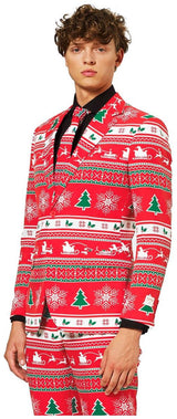 OppoSuits Men's Suits Winter Wonderland