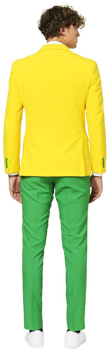 OppoSuits Green and Gold Suit for Holiday Events Themed Parties and Backyard Barbecues