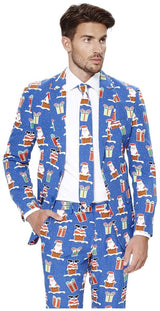 Stylish OppoSuits Giftmas Eve Suit for Christmas Parties and Festive Celebrations