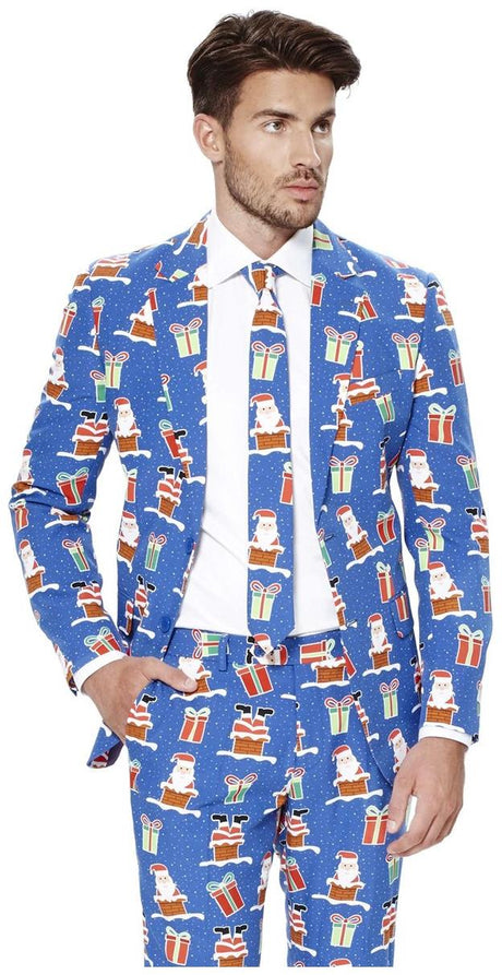 Stylish OppoSuits Giftmas Eve Suit for Christmas Parties and Festive Celebrations