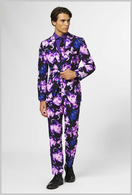 OppoSuits Galaxy Guy Suit for Halloween Parties Cosplay Events and Themed Dress Up