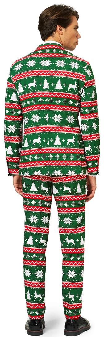 OppoSuits Festive Green Suit for Holiday Parties Christmas Gatherings and Themed Events