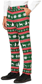 OppoSuits Festive Green Suit for Holiday Parties Christmas Gatherings and Themed Events
