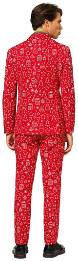 Stylish OppoSuits Men's Iconicool Suit for Christmas Parties and Holiday Celebrations