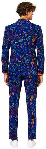 OppoSuits Men's Suits Doodle Dude