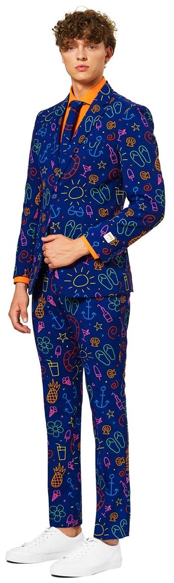OppoSuits Men's Suits Doodle Dude