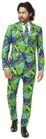 Tropical OppoSuits Men's Juicy Jungle Suit for Parties Events and Themed Celebrations
