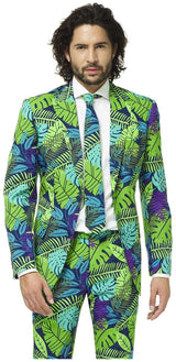 Tropical OppoSuits Men's Juicy Jungle Suit for Parties Events and Themed Celebrations
