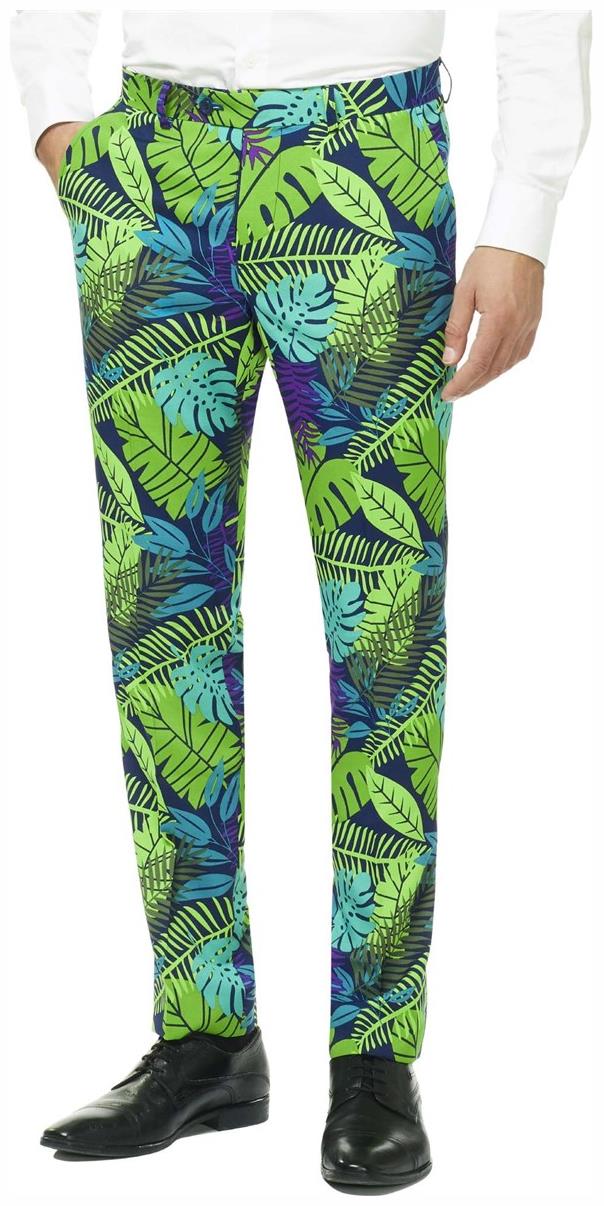 Tropical OppoSuits Men's Juicy Jungle Suit for Parties Events and Themed Celebrations