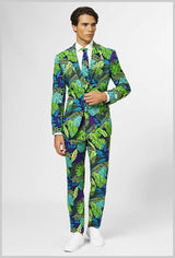 Tropical OppoSuits Men's Juicy Jungle Suit for Parties Events and Themed Celebrations