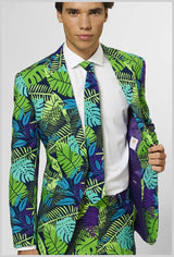 Tropical OppoSuits Men's Juicy Jungle Suit for Parties Events and Themed Celebrations