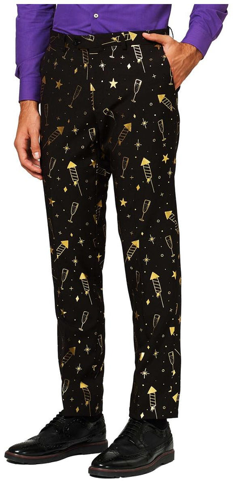 OppoSuits Men's Suits Fancy Fireworks