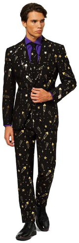 OppoSuits Men's Suits Fancy Fireworks