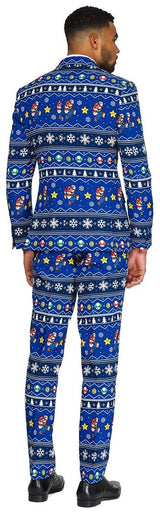Officially Licensed OppoSuits Merry Mario Suit for Holiday Parties and Themed Events