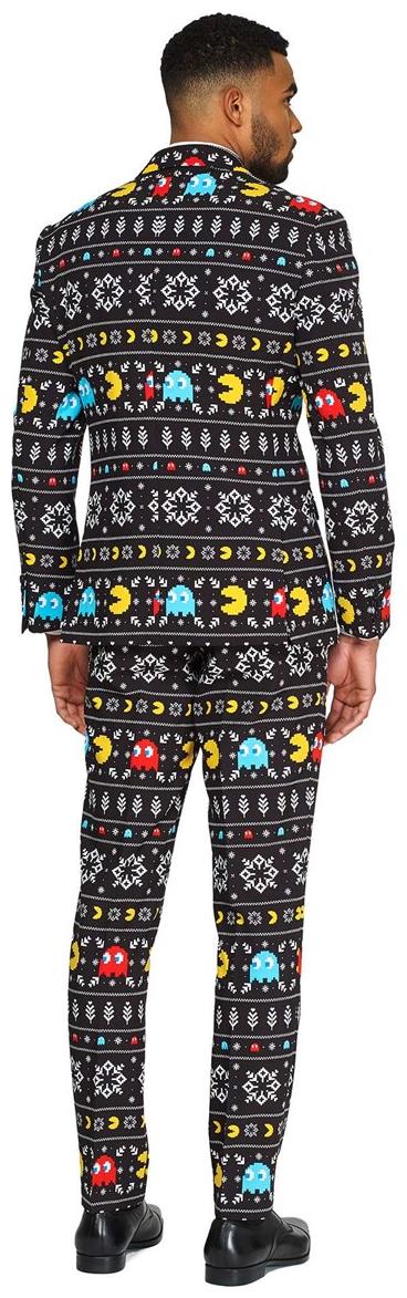 OppoSuits Winter PAC-MANT Suit for Holiday Parties Corporate Events Festive Celebrations