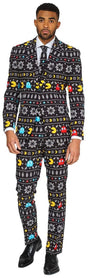 OppoSuits Men's Suits Winter PAC-MANT