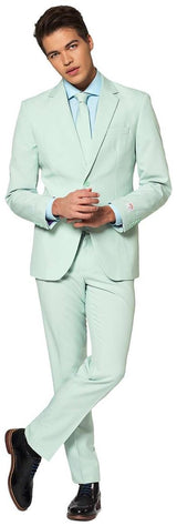 Stylish OppoSuits Men's Magic Mint Suit for Summer Weddings and Race Day Events