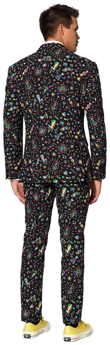 Stylish OppoSuits Disco Dude Suit for Parties Celebrations and Halloween Events
