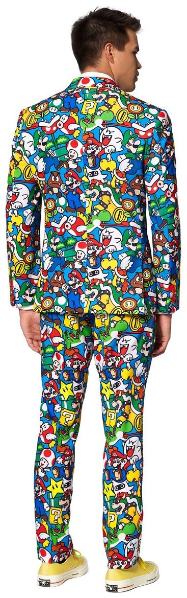 OppoSuits Men's Suits Super MarioT