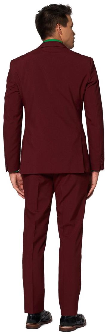 Stylish OppoSuits Blazing Burgundy Suit for Weddings Parties and Special Events