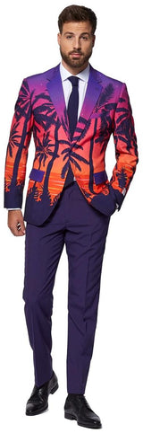 OppoSuits Men's Suits Suave Sunset