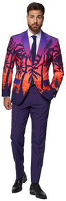 OppoSuits Men's Suits Suave Sunset