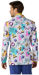 Stylish OppoSuits Memphis Master Suit for Retro Parties Halloween Events and Themed Celebrations