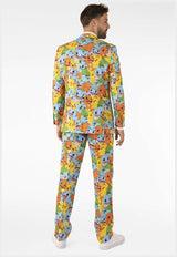 OppoSuits Men's Pokemon Themed Suit for Halloween Costumes Cosplay and Party Events