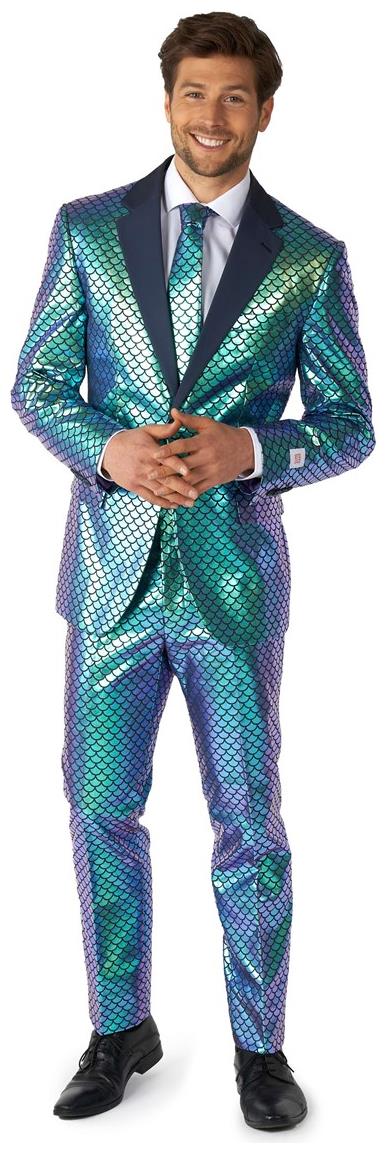 Stylish OppoSuits Men's Fancy Fish Suit for Parties Weddings and Unique Events