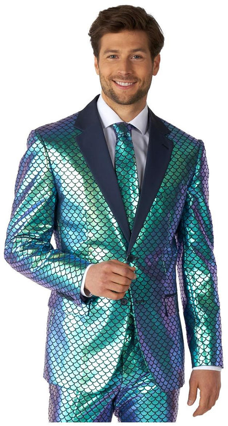 Stylish OppoSuits Men's Fancy Fish Suit for Parties Weddings and Unique Events